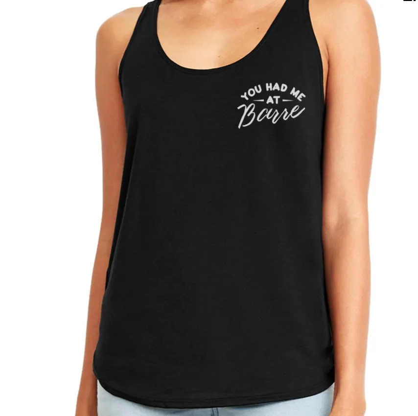 You Had Me at Barre Strappy Tank