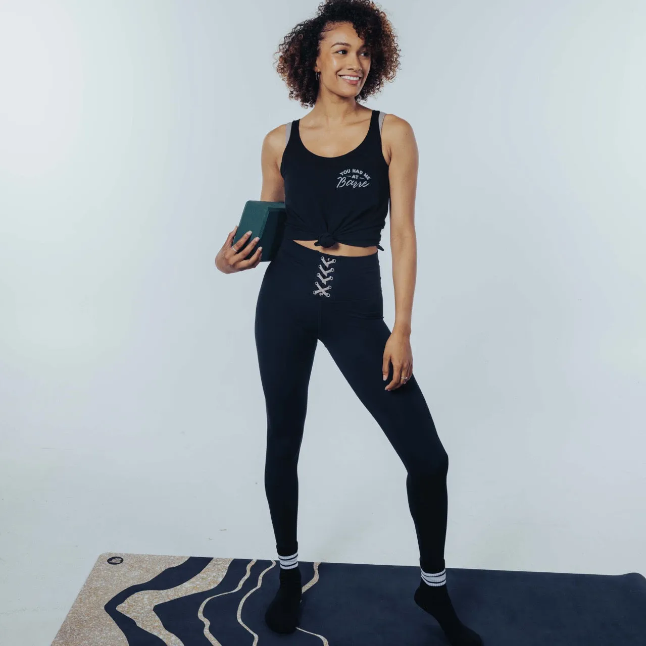 You Had Me at Barre Strappy Tank