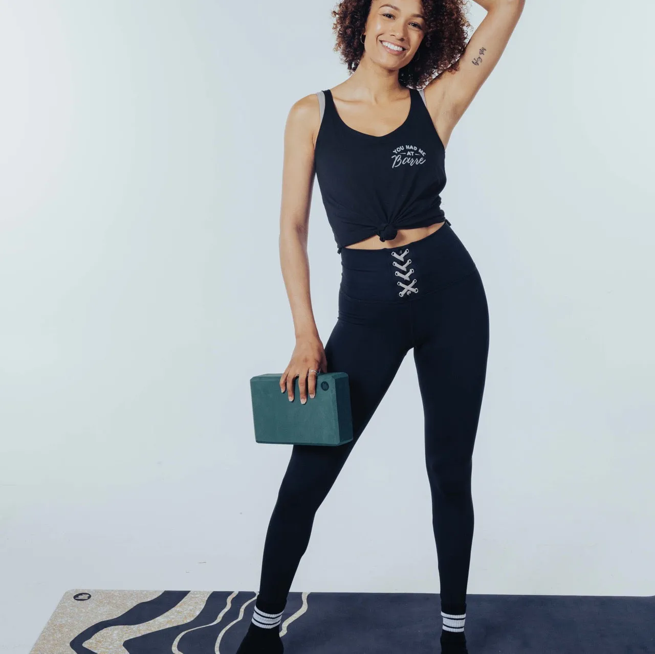 You Had Me at Barre Strappy Tank