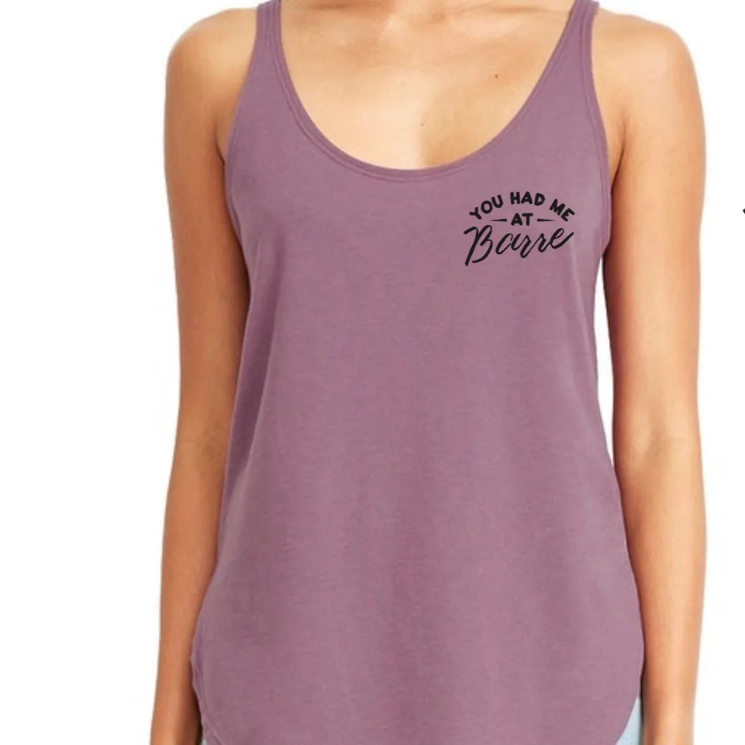 You Had Me at Barre Strappy Tank