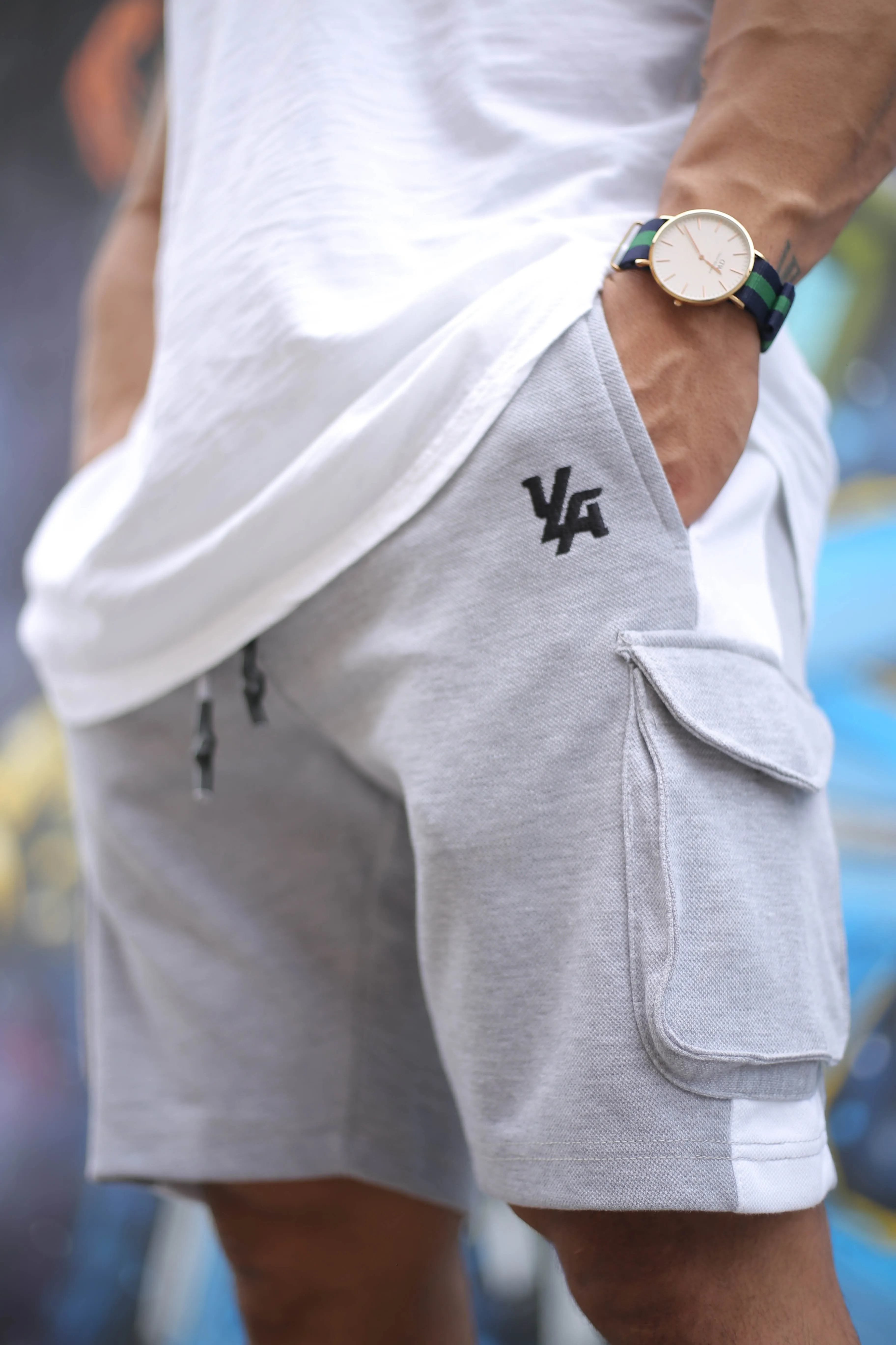 YoungLA Cargo Pique Shorts 118