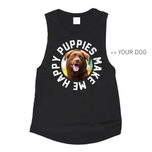 Your Dog Here - Smiley - Muscle Tank